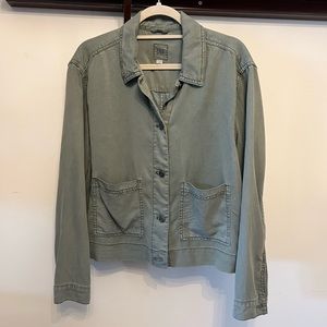 NWOT Gap Lightweight Jacket, Army Green, sz L